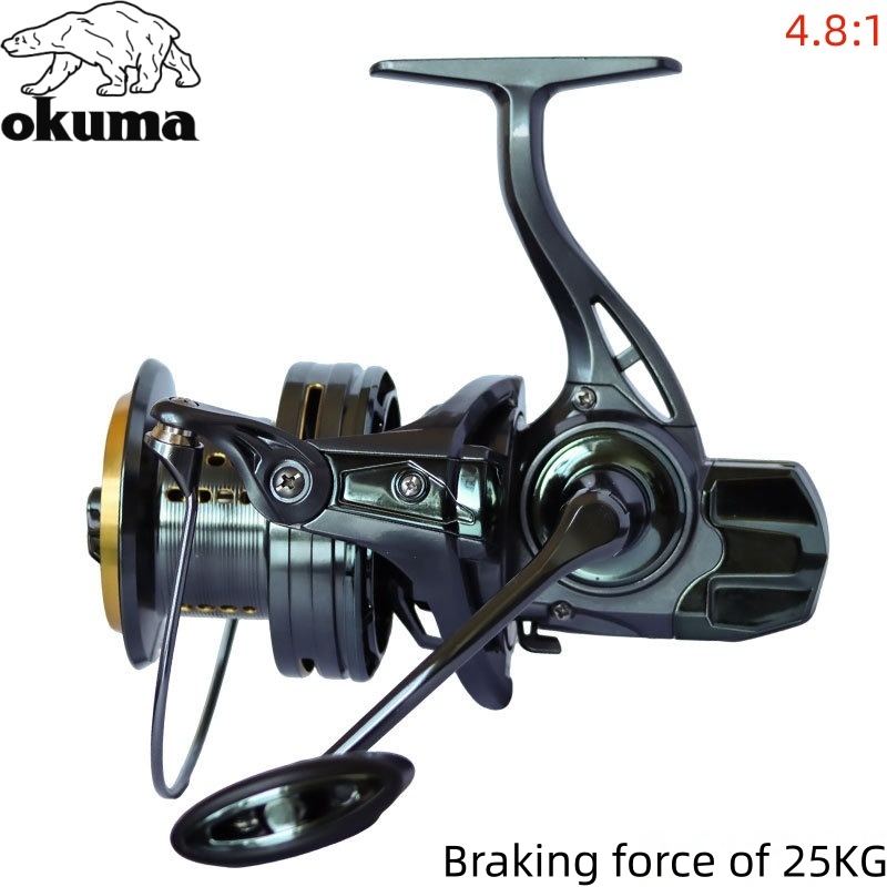 OKUMA Fishing Reel 8000-14000  - Abu Garcia Reel Max recension och pris