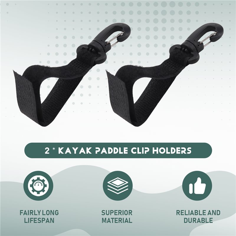 Paddle Storage Clip Paddle Hol - Fishing Kayak Rod Holder recension och pris