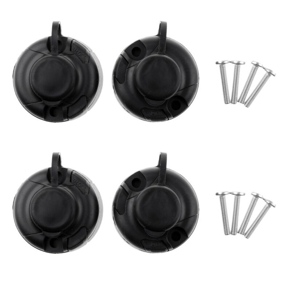 4Pcs Black ABS Fishing Rod Hol - Fishing Kayak Rod Holder recension och pris