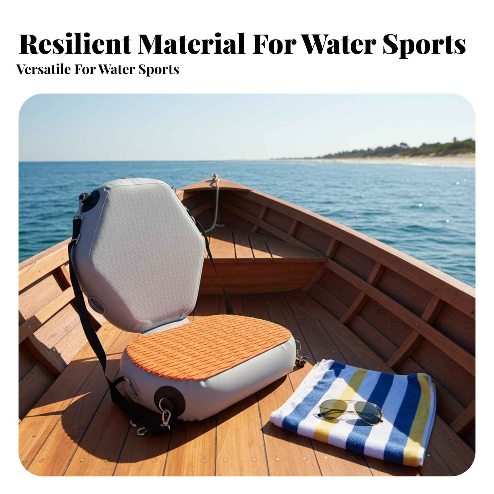 Inflatable Kayak Seat Wear-Res - Fishing Kayak Seat recension och pris