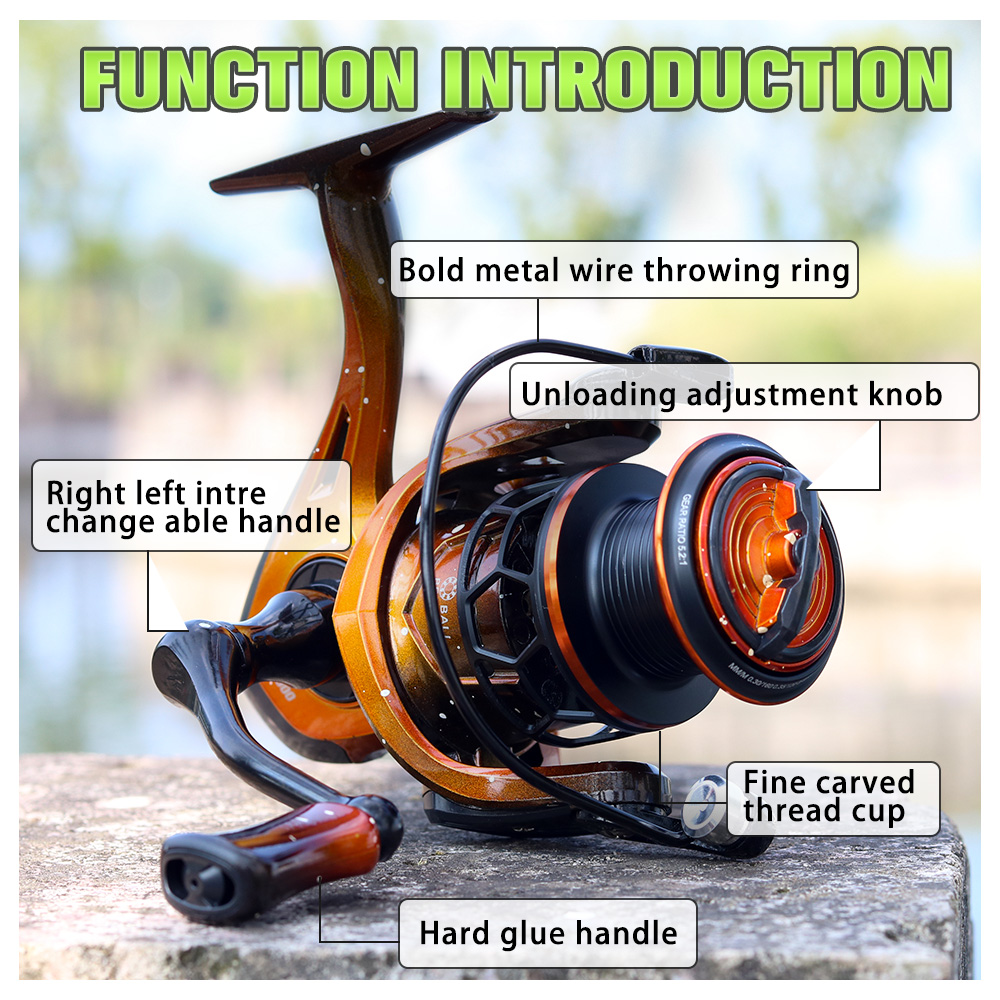 JOSBY Spinning Fishing Reel 10 - Kastking Reel Zephyr recension och pris